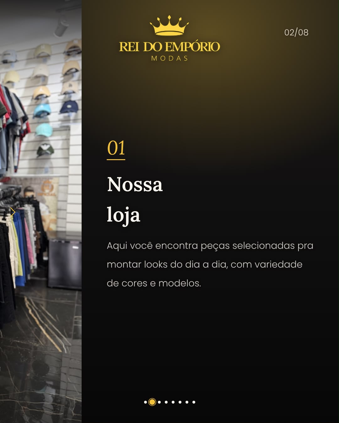 Carrossel Rei do Empório Modas, tela 2