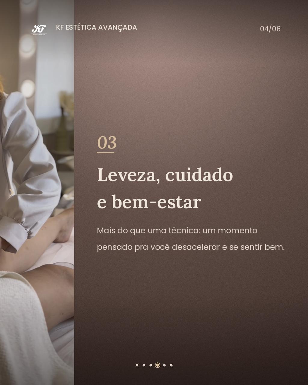 Carrossel drenagem linfática, tela 4